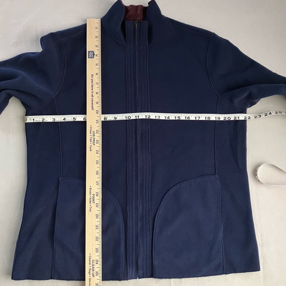 Faux Suede Zip Front Jacket Reversible Large L or Extra Large XL - Picture 9 of 9